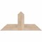 Ekena Millwork Portland Smooth Timber Gable Bracket, Douglas Fir, 36"W x 16"H x 3 1/2"D x 5 1/2"F, 11/12 Pitch GBW036X16X0406POR00SDF - alternate 1